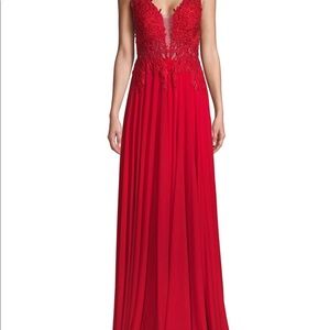 Burgundy Prom Dress